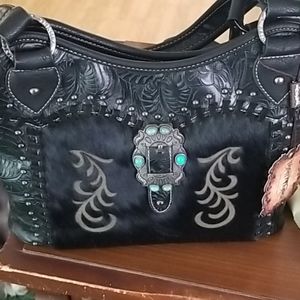 Trinity ranch western Handbag black